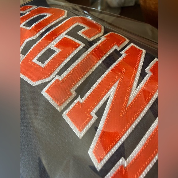 Vintage Champion VIRGINIA embroidered cotton heavy reverse weave sweatshirt - Picture 8 of 8